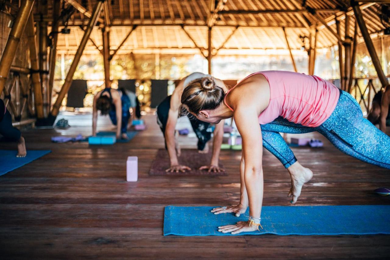Flowers&Fire Yoga Garden Gili Air Buitenkant foto