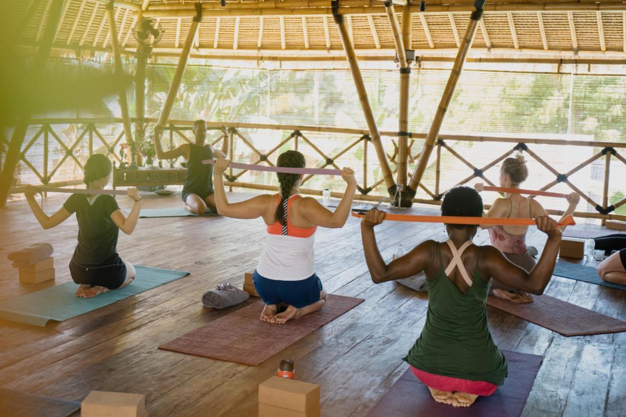 Flowers&Fire Yoga Garden Gili Air Buitenkant foto